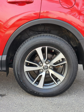 Toyota RAV 4 2017  Red LHD Petrol AT SUV 4WD view 5