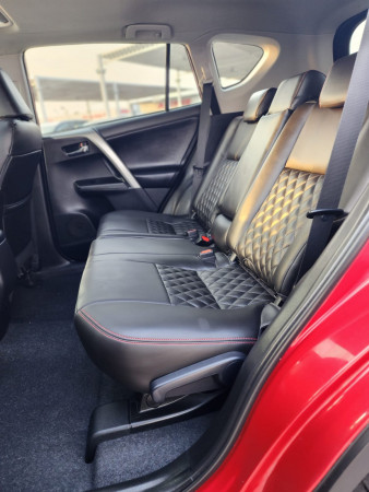 Toyota RAV 4 2017  Red LHD Petrol AT SUV 4WD view 6