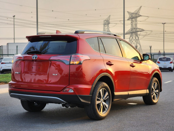 Toyota RAV 4 2017  Red LHD Petrol AT SUV 4WD view 11