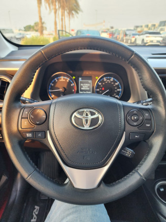 Toyota RAV 4 2017  Red LHD Petrol AT SUV 4WD view 14