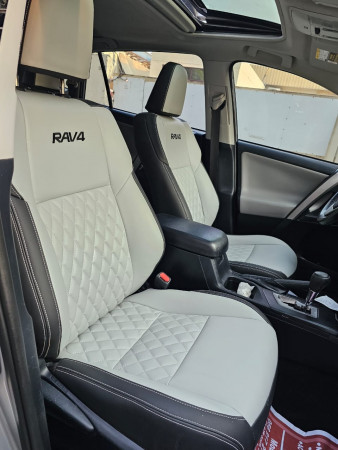 Toyota RAV 4 2018  Silver LHD Hybrid AT SUV 4WD view 5