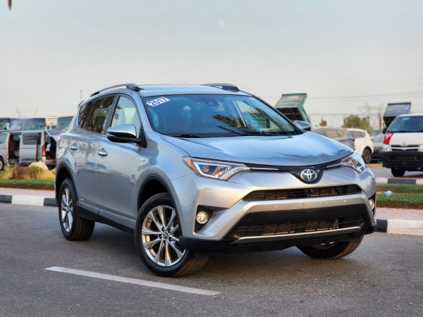 Toyota RAV 4 2017  Silver LHD Hybrid AT SUV 4WD view 13
