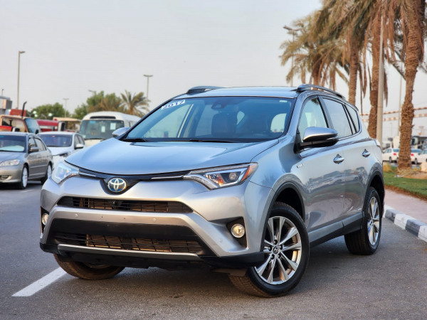 Toyota RAV 4 2017  Silver LHD Hybrid AT SUV 4WD view 20