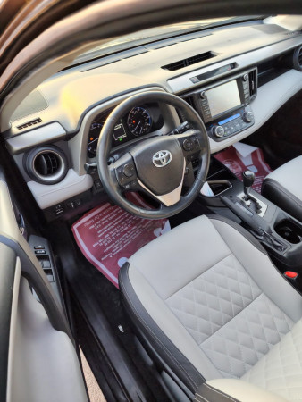 Toyota RAV 4 2018/ Black LHD Petrol AT SUV Crossover 4WD view 3