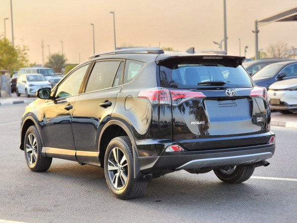 Toyota RAV 4 2018/ Black LHD Petrol AT SUV Crossover 4WD view 10