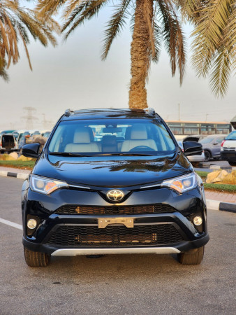 Toyota RAV 4 2018/ Black LHD Petrol AT SUV Crossover 4WD view 11