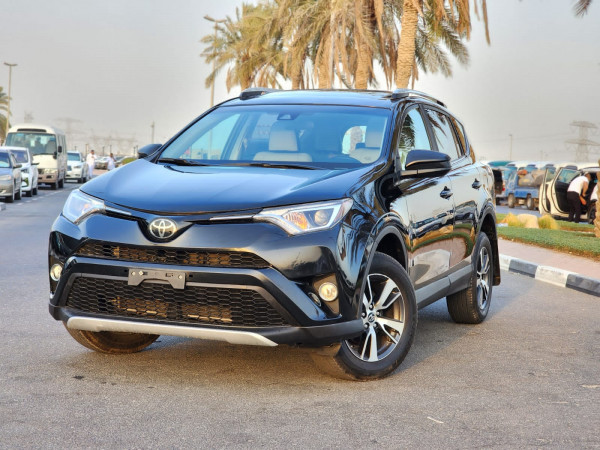 Toyota RAV 4 2018/ Black LHD Petrol AT SUV Crossover 4WD view 12