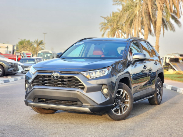 Toyota RAV 4 2020  Grey LHD Petrol AT SUV Crossover 4WD view 12