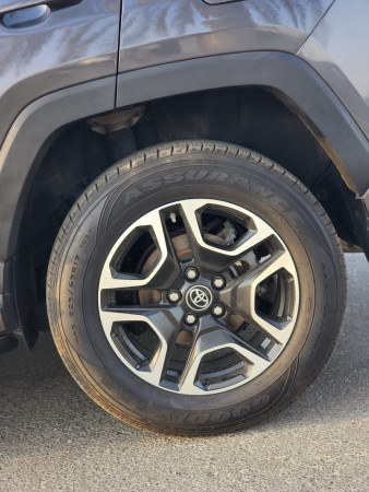 Toyota RAV 4 2020  Grey LHD Petrol AT SUV Crossover 4WD view 13