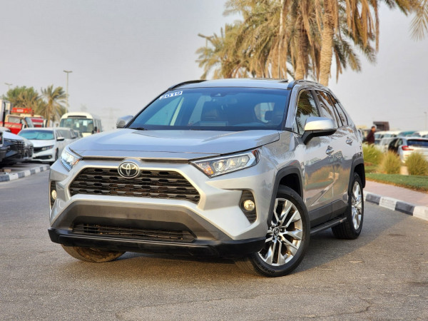 Toyota RAV 4 2019  Silver LHD Petrol AT SUV Crossover 2WD view 13