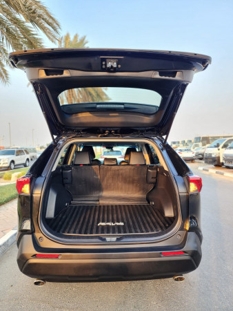 Toyota RAV 4 2020  Black LHD Petrol AT SUV Crossover 4WD view 3