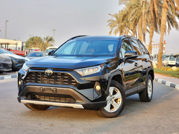 Toyota RAV 4 2020  Black LHD Petrol AT SUV Crossover 4WD view 4