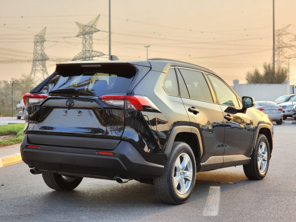 Toyota RAV 4 2020  Black LHD Petrol AT SUV Crossover 4WD view 6
