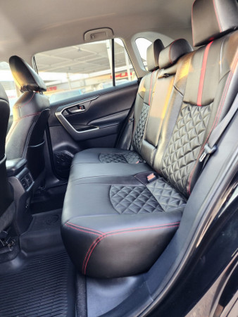 Toyota RAV 4 2020  Black LHD Petrol AT SUV Crossover 4WD view 10