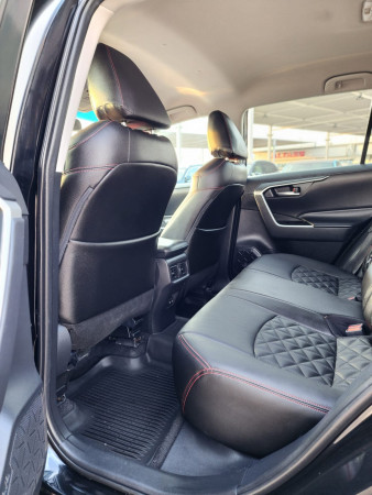 Toyota RAV 4 2020  Black LHD Petrol AT SUV Crossover 4WD view 13
