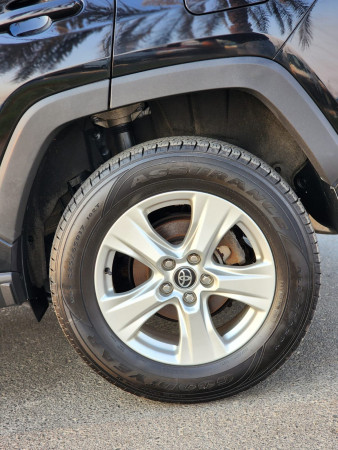 Toyota RAV 4 2020  Black LHD Petrol AT SUV Crossover 4WD view 16