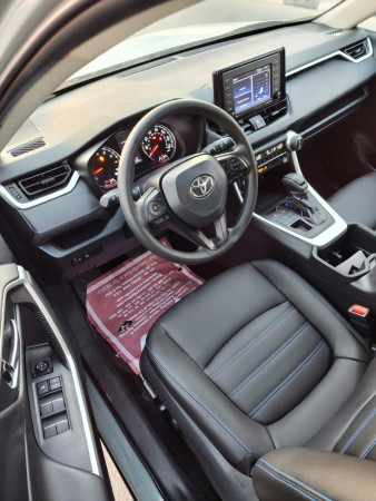 Toyota RAV 4 2022  Green LHD Petrol AT SUV Crossover 4WD view 6