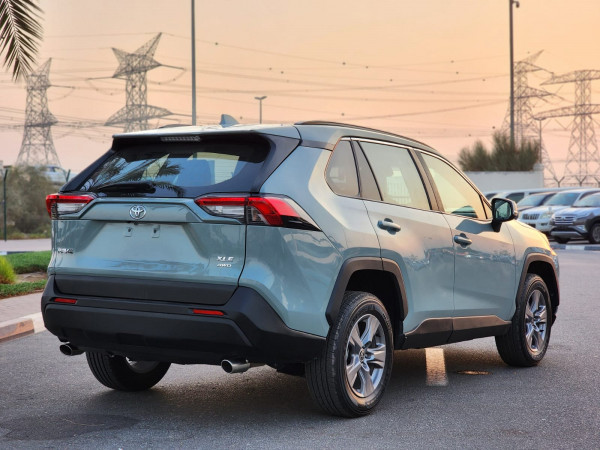 Toyota RAV 4 2022  Green LHD Petrol AT SUV Crossover 4WD view 11