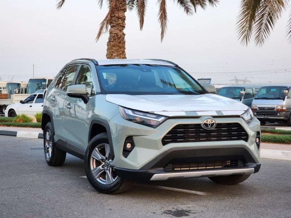 Toyota RAV 4 2022  Green LHD Petrol AT SUV Crossover 4WD view 12