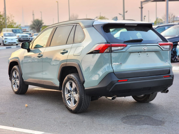Toyota RAV 4 2022  Green LHD Petrol AT SUV Crossover 4WD view 13