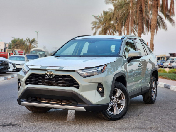 Toyota RAV 4 2022  Green LHD Petrol AT SUV Crossover 4WD view 18
