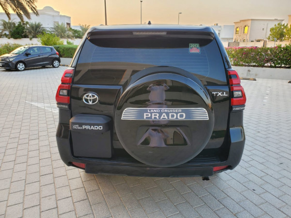 Toyota LAND CRUISER PRADO 2013  Black LHD Petrol AT SUV 4WD view 9