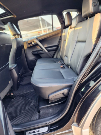 Toyota RAV 4 2017  Black LHD Petrol AT SUV Crossover 2WD view 2