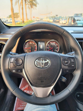 Toyota RAV 4 2017  Black LHD Petrol AT SUV Crossover 2WD view 5