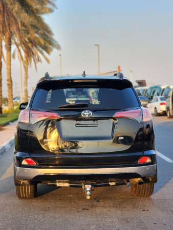 Toyota RAV 4 2017  Black LHD Petrol AT SUV Crossover 2WD view 7