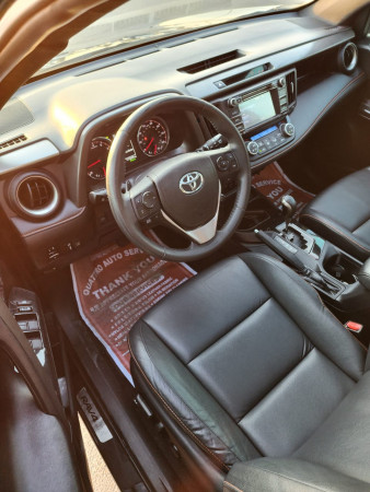 Toyota RAV 4 2017  Black LHD Petrol AT SUV Crossover 2WD view 8