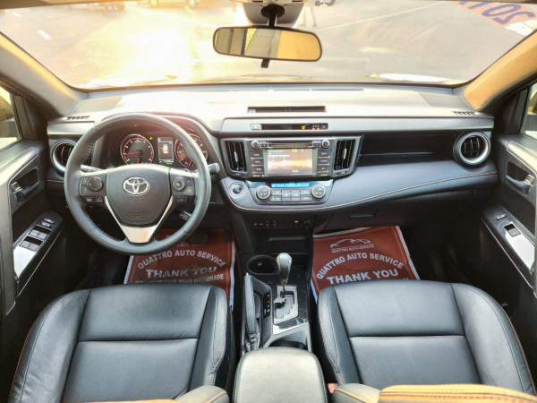 Toyota RAV 4 2017  Black LHD Petrol AT SUV Crossover 2WD view 12
