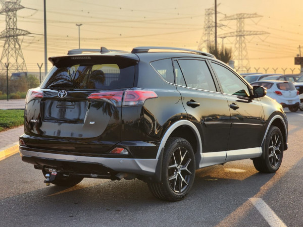 Toyota RAV 4 2017  Black LHD Petrol AT SUV Crossover 2WD view 17