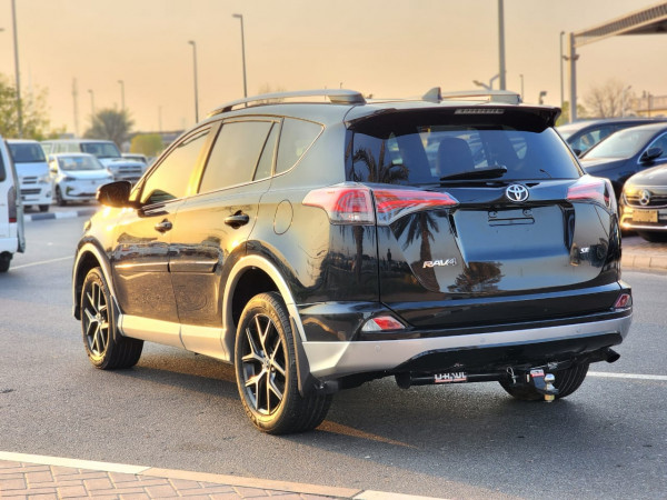 Toyota RAV 4 2017  Black LHD Petrol AT SUV Crossover 2WD view 19