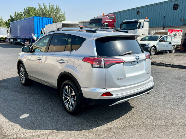 Toyota RAV 4 2016/ Silver LHD Hybrid AT SUV Crossover 4WD view 6