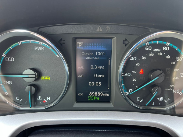 Toyota RAV 4 2016/ Silver LHD Hybrid AT SUV Crossover 4WD view 12