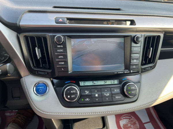 Toyota RAV 4 2016/ Silver LHD Hybrid AT SUV Crossover 4WD view 13