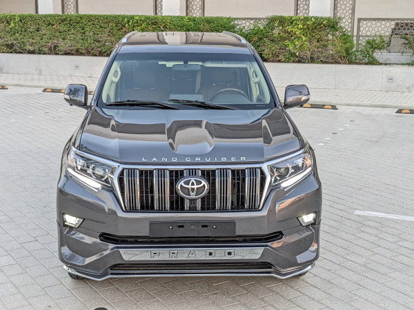 Toyota LAND CRUISER PRADO 2016  Grey LHD Petrol AT SUV 4WD view 2