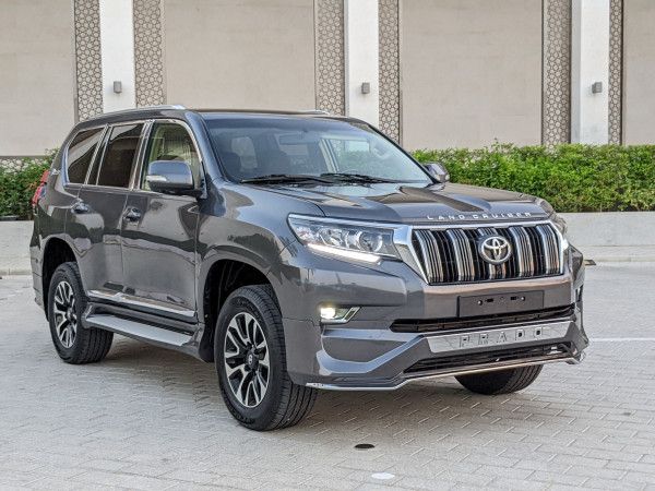 Toyota LAND CRUISER PRADO 2016  Grey LHD Petrol AT SUV 4WD view 30