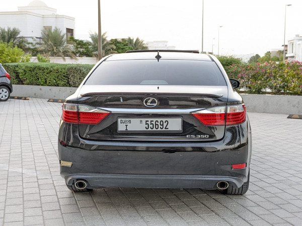 Lexus ES 350 2013  Black LHD Petrol AT Sedan 2WD view 9