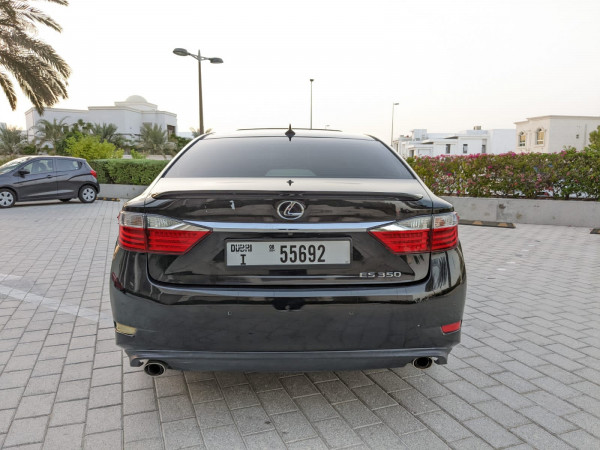 Lexus ES 350 2013  Black LHD Petrol AT Sedan 2WD view 12