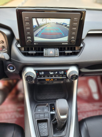 Toyota RAV 4 2022  White LHD Petrol AT SUV Crossover 2WD view 10