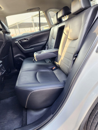 Toyota RAV 4 2022  White LHD Petrol AT SUV Crossover 2WD view 14