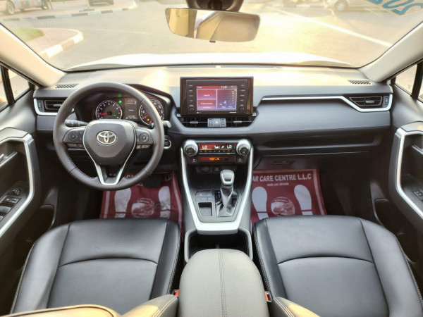 Toyota RAV 4 2022  White LHD Petrol AT SUV Crossover 2WD view 15