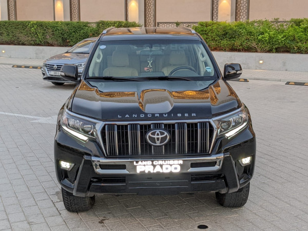 Toyota LAND CRUISER PRADO 2021/ Black LHD Petrol AT SUV 4WD view 3