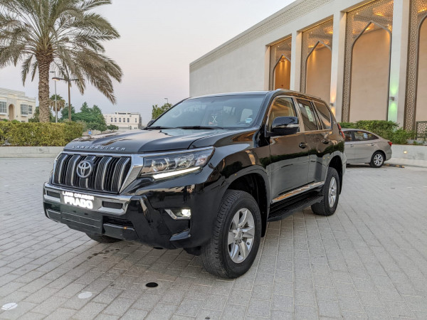 Toyota LAND CRUISER PRADO 2021/ Black LHD Petrol AT SUV 4WD view 4