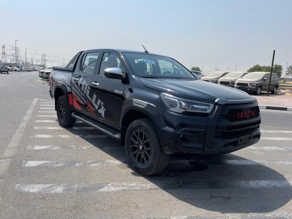 Toyota Hilux 2019/ Black LHD Petrol AT Pickup 4WD view 8