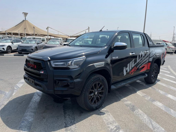 Toyota Hilux 2019/ Black LHD Petrol AT Pickup 4WD view 15