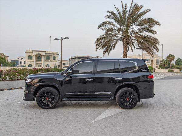 Toyota Land Cruiser 2011/ Black LHD Petrol AT SUV 4WD view 4