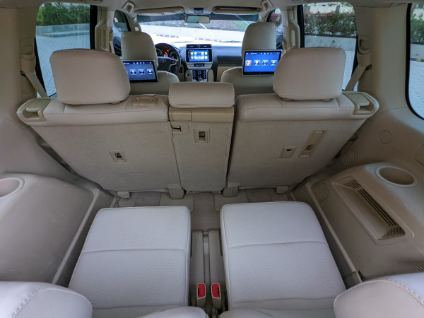 Toyota LAND CRUISER PRADO 2015  Black LHD Petrol AT SUV 4WD view 4