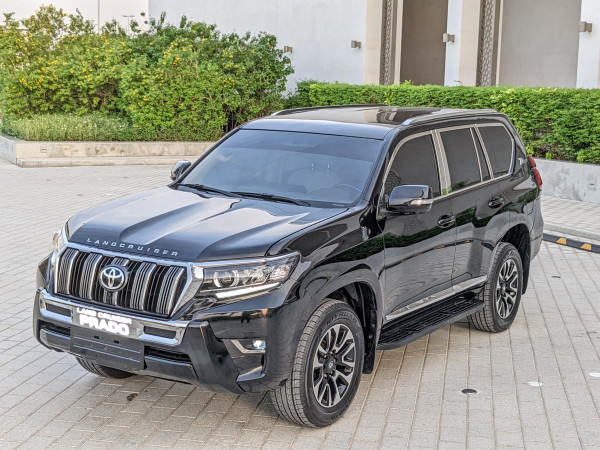 Toyota LAND CRUISER PRADO 2015  Black LHD Petrol AT SUV 4WD view 12